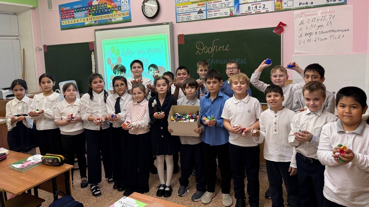 Акции «Добрые крышечки»