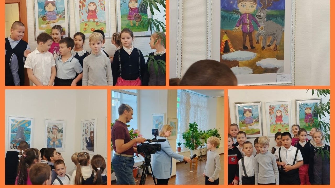 Выставка картин в МАУ ДО 